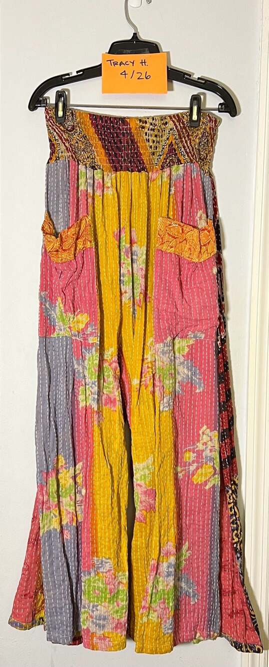 Kantha Bae Synergy Side Slit Pants One Size - Picture 2 of 3